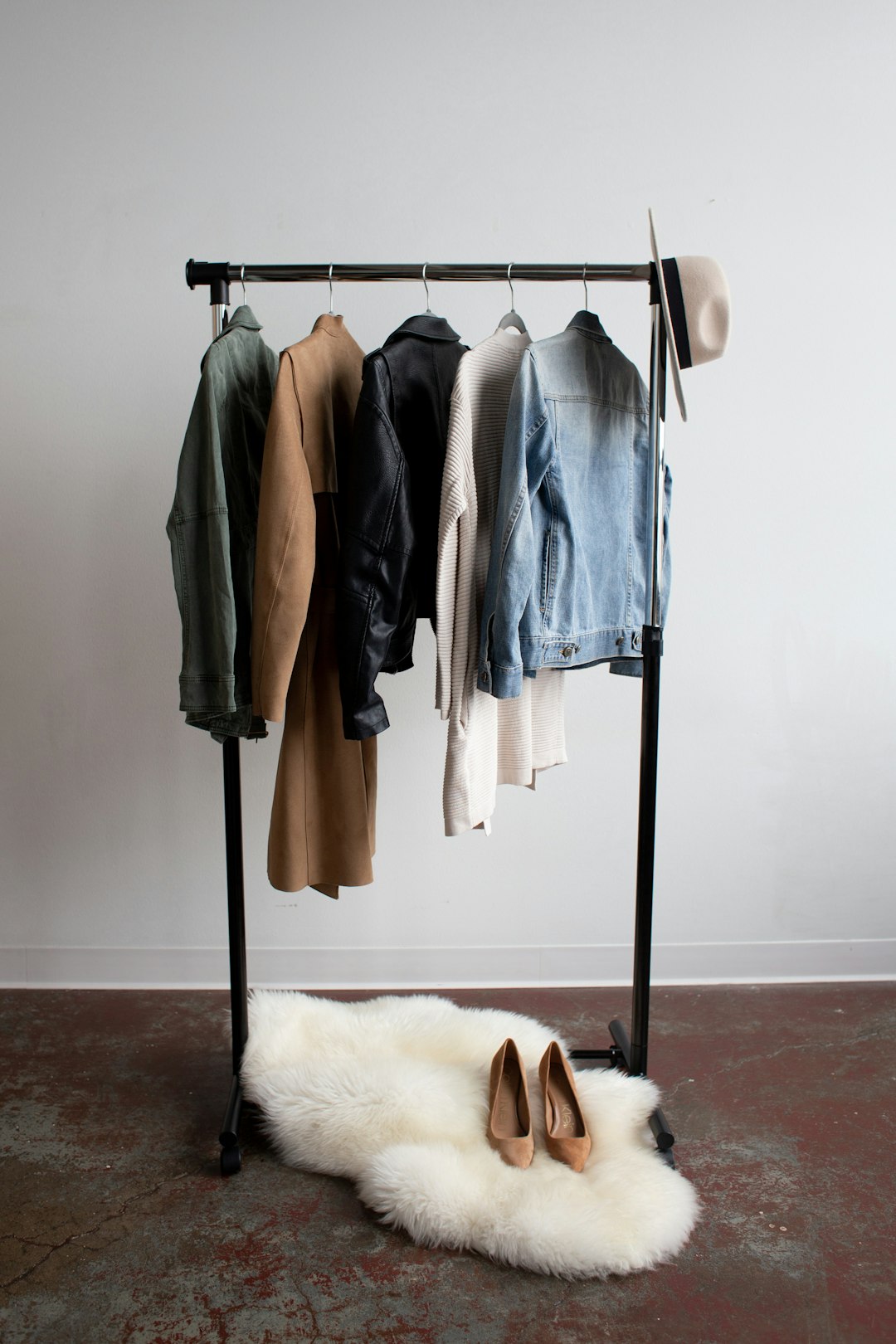 Fashion styling session